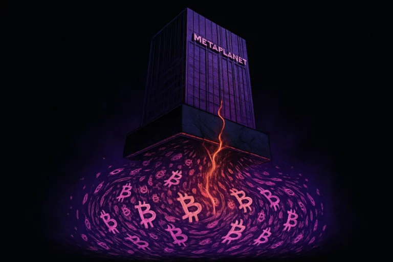 Metaplanet啟動股票回購計劃！抵押比特幣獲5億鎂貸款，股價近5日反彈18%