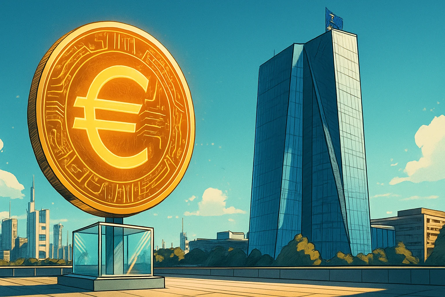 歐洲央行行長：數位歐元 CBDC 核心系統已完成，最快 2026 下半年上路